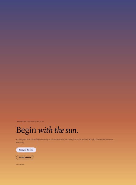 Yoga day template preview